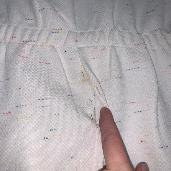 Vintage Retro White Pointed Collar Belt Jumpsuit - Picture 10 of 16